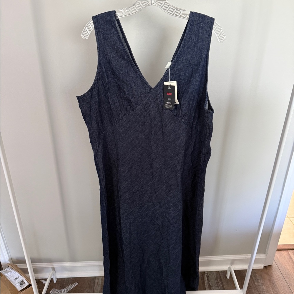 Levi's Navy Denim Dress XXL
